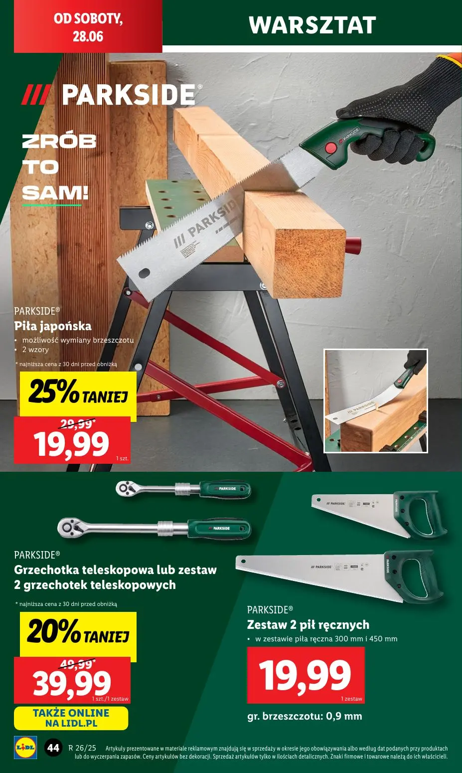 gazetka promocyjna LIDL Katalog okazji - Strona 46