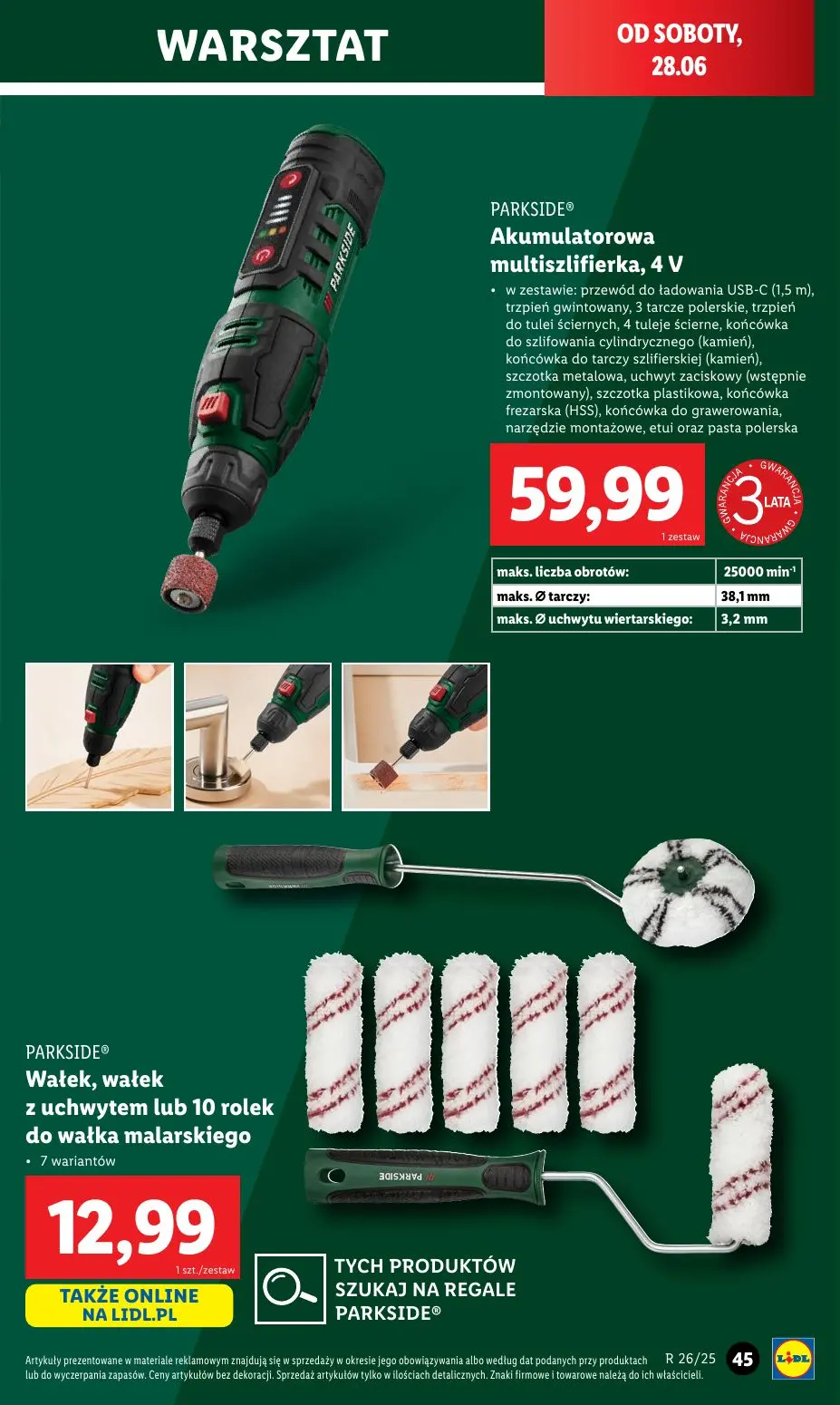 gazetka promocyjna LIDL Katalog okazji - Strona 47