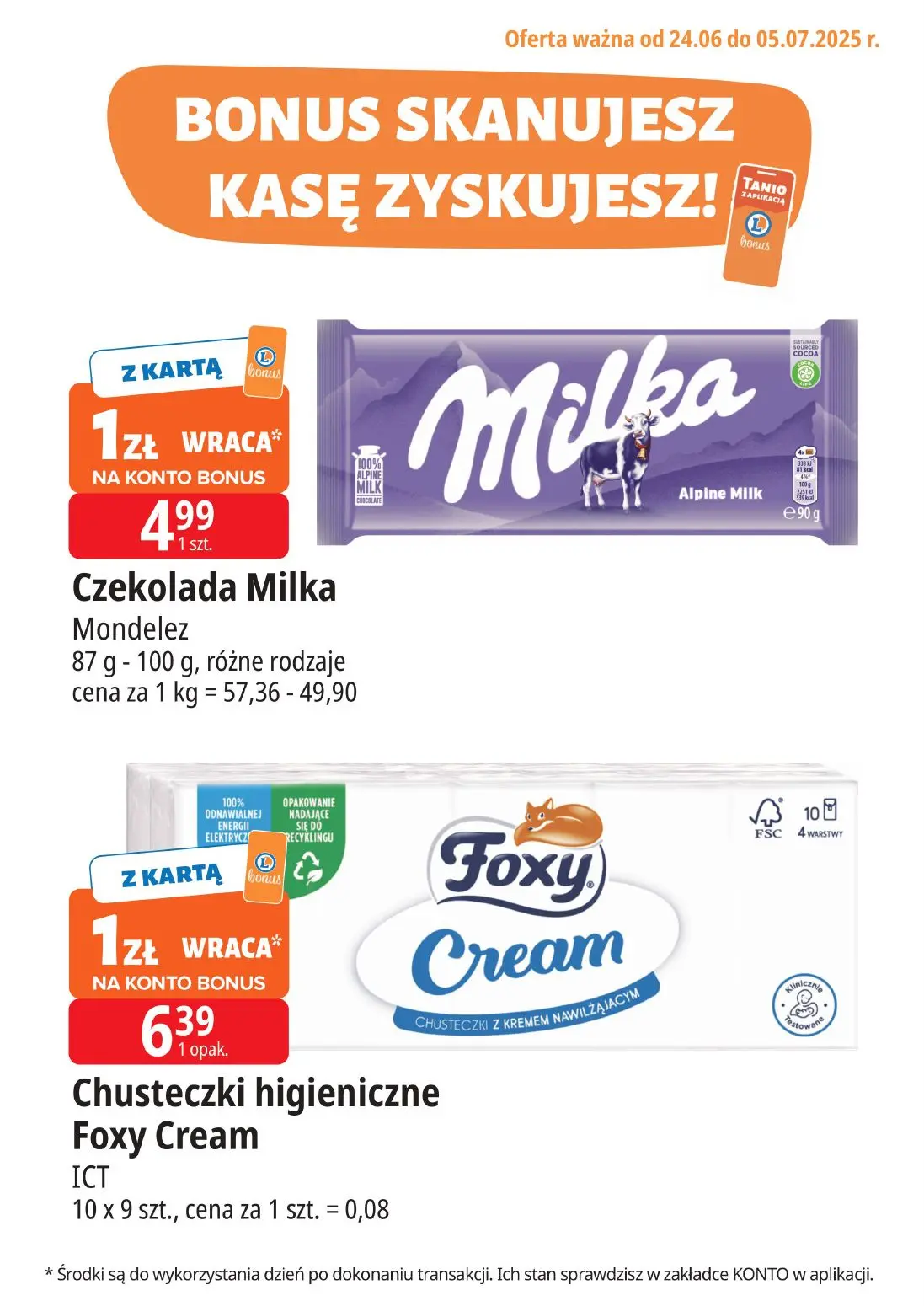 gazetka promocyjna E.Leclerc Bonus skanujesz kasę zyskujesz! - Strona 2