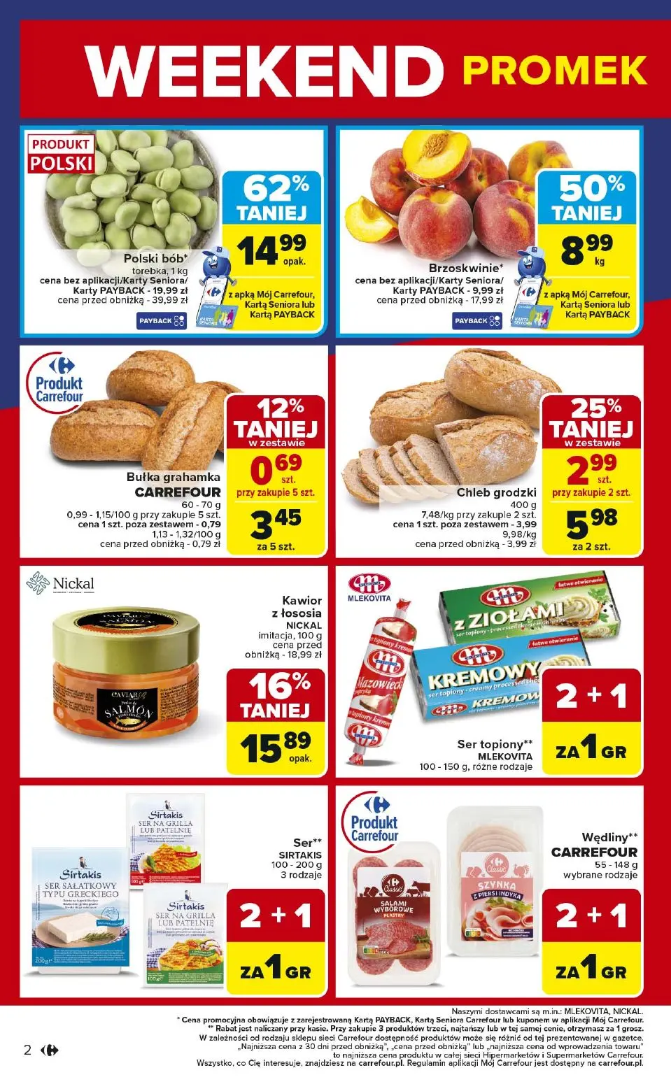 gazetka promocyjna Carrefour Market Weekend od czwartku - Strona 2