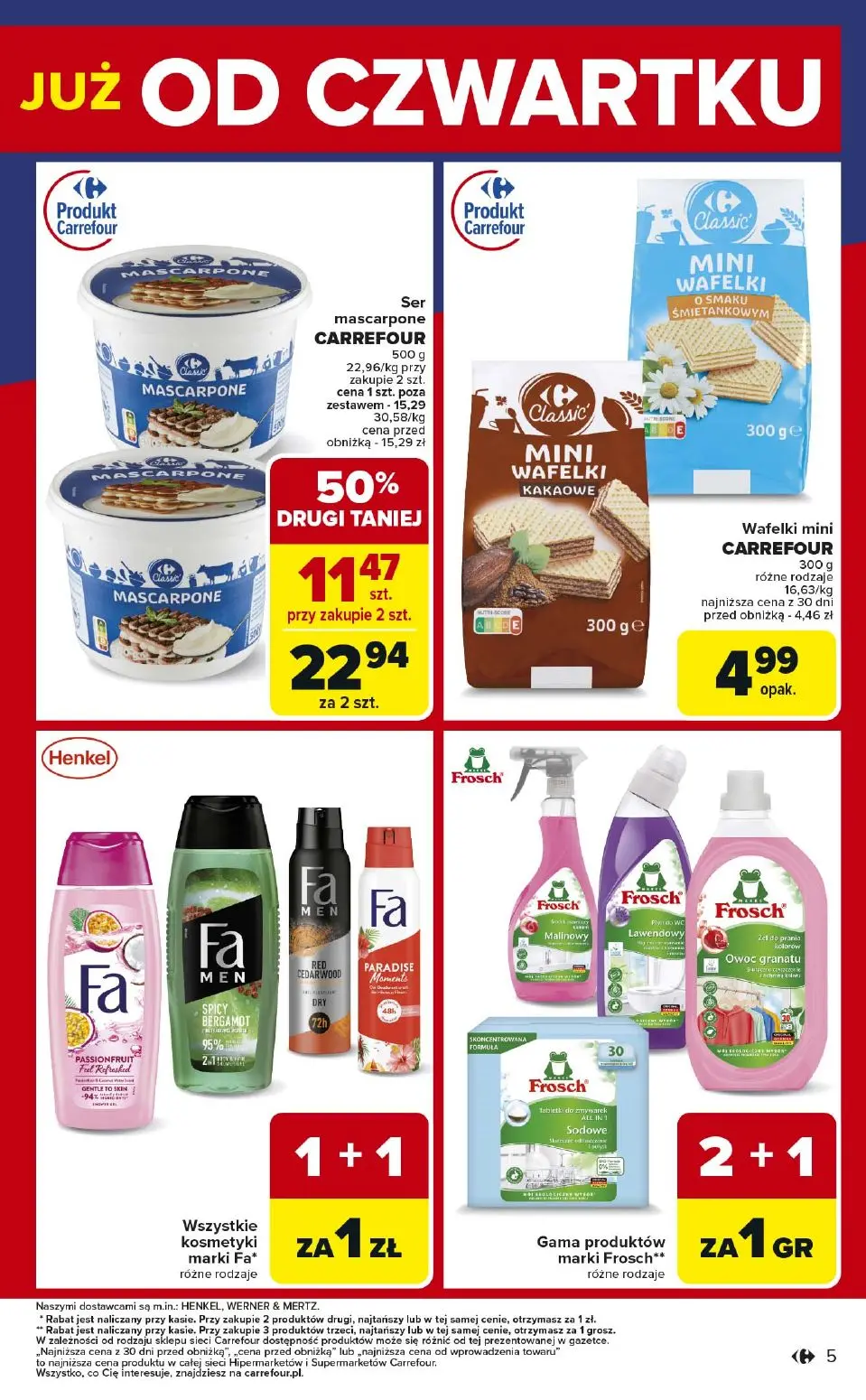 gazetka promocyjna Carrefour Market Weekend od czwartku - Strona 5