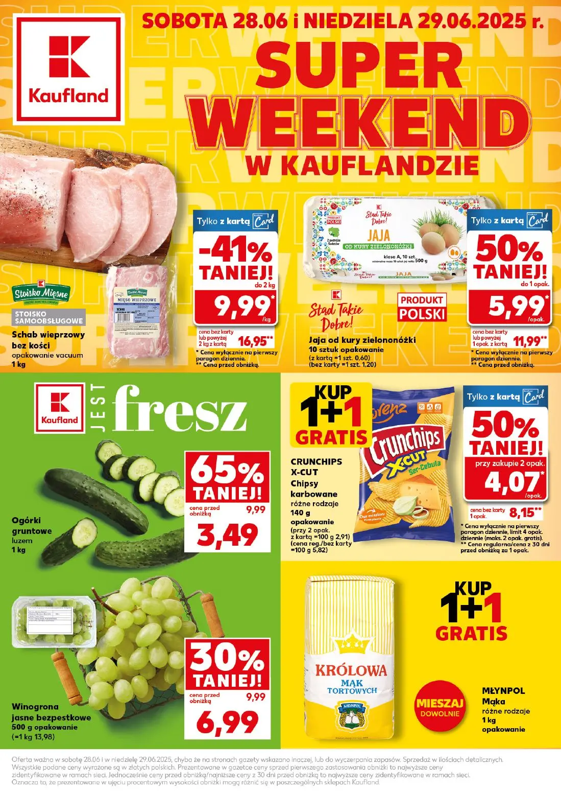 gazetka promocyjna Kaufland Super Weekend - Strona 1