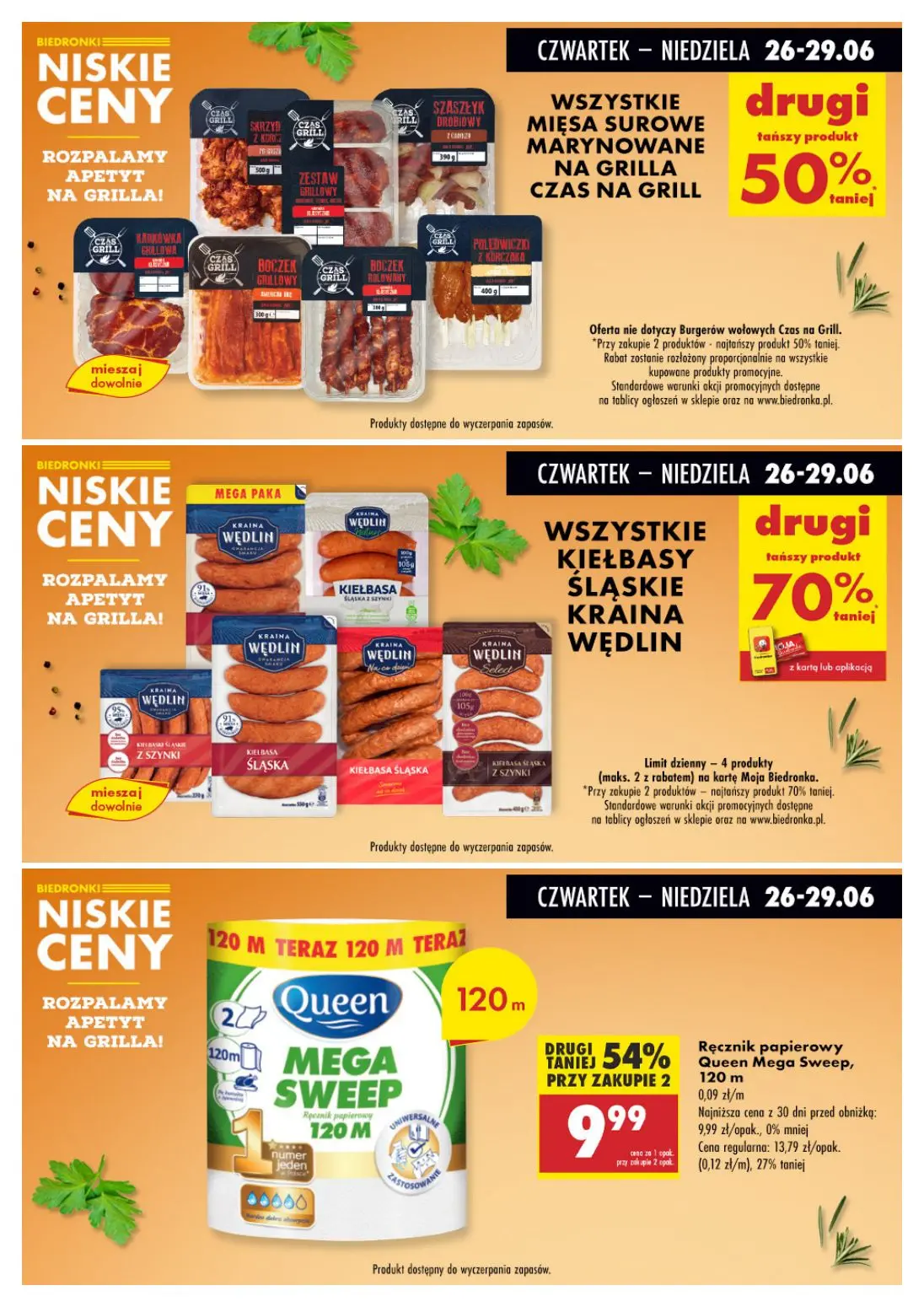 gazetka promocyjna Biedronka Najlepsze promocje w niedzielę tylko w Biedronce - Strona 4