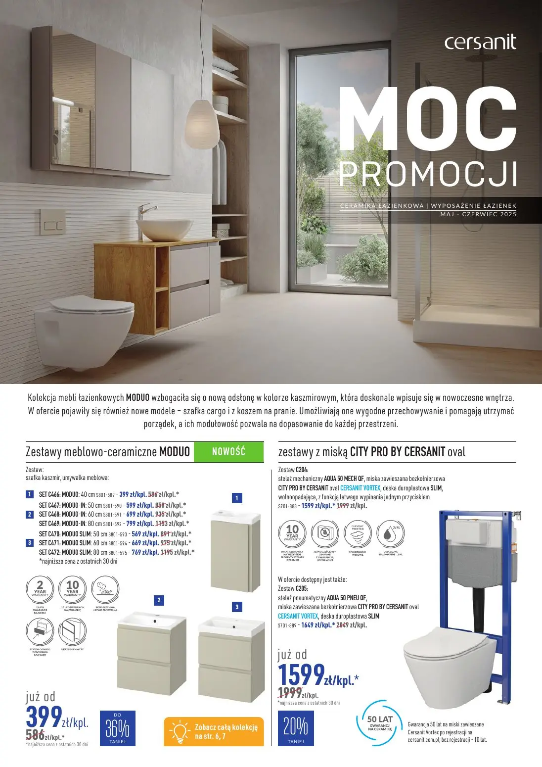 gazetka promocyjna Cersanit Moc promocji - Strona 1