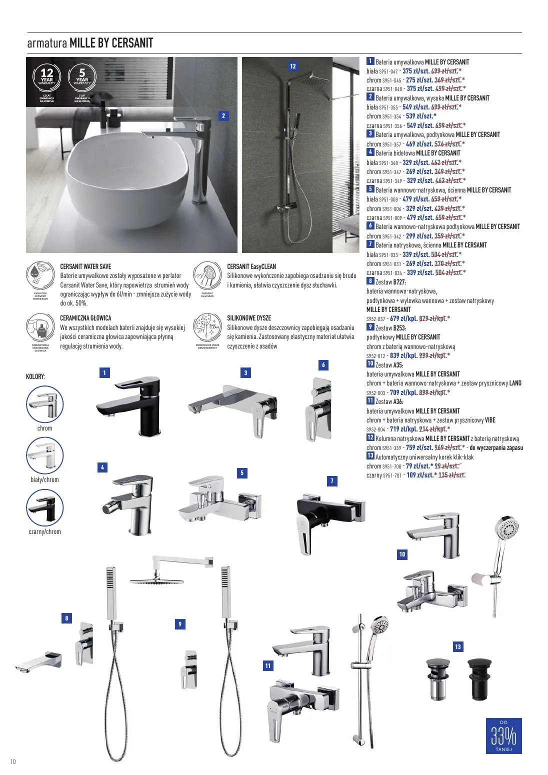 gazetka promocyjna Cersanit Moc promocji - Strona 10