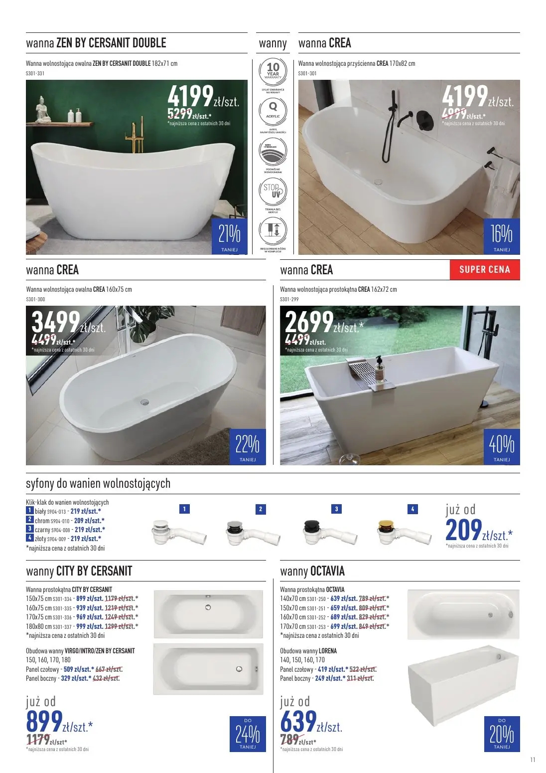 gazetka promocyjna Cersanit Moc promocji - Strona 11