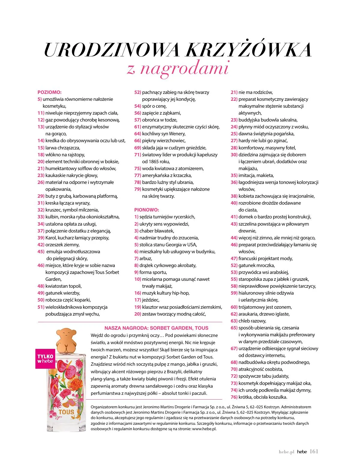 gazetka promocyjna hebe Sztuka celebrowania życia! - Strona 161