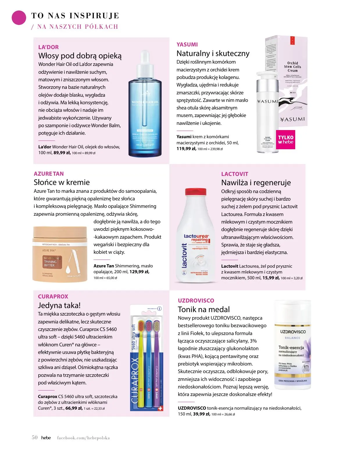 gazetka promocyjna hebe Sztuka celebrowania życia! - Strona 50