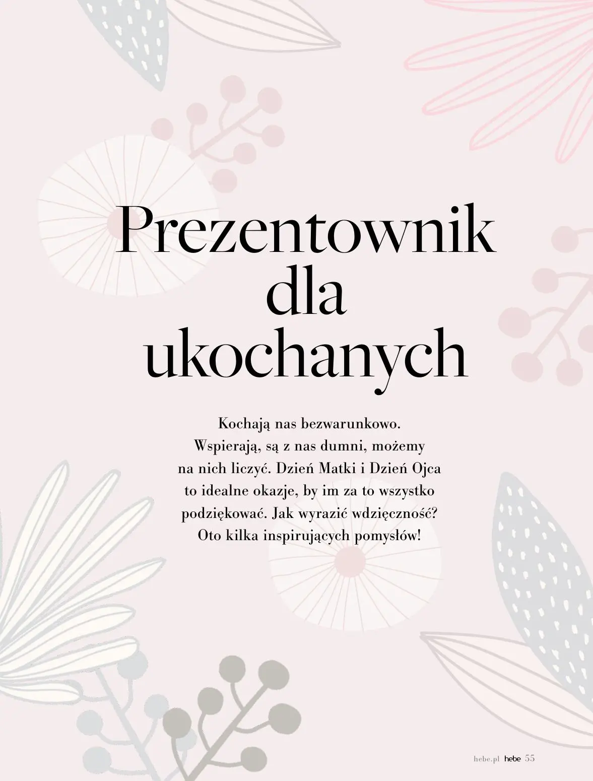 gazetka promocyjna hebe Sztuka celebrowania życia! - Strona 55