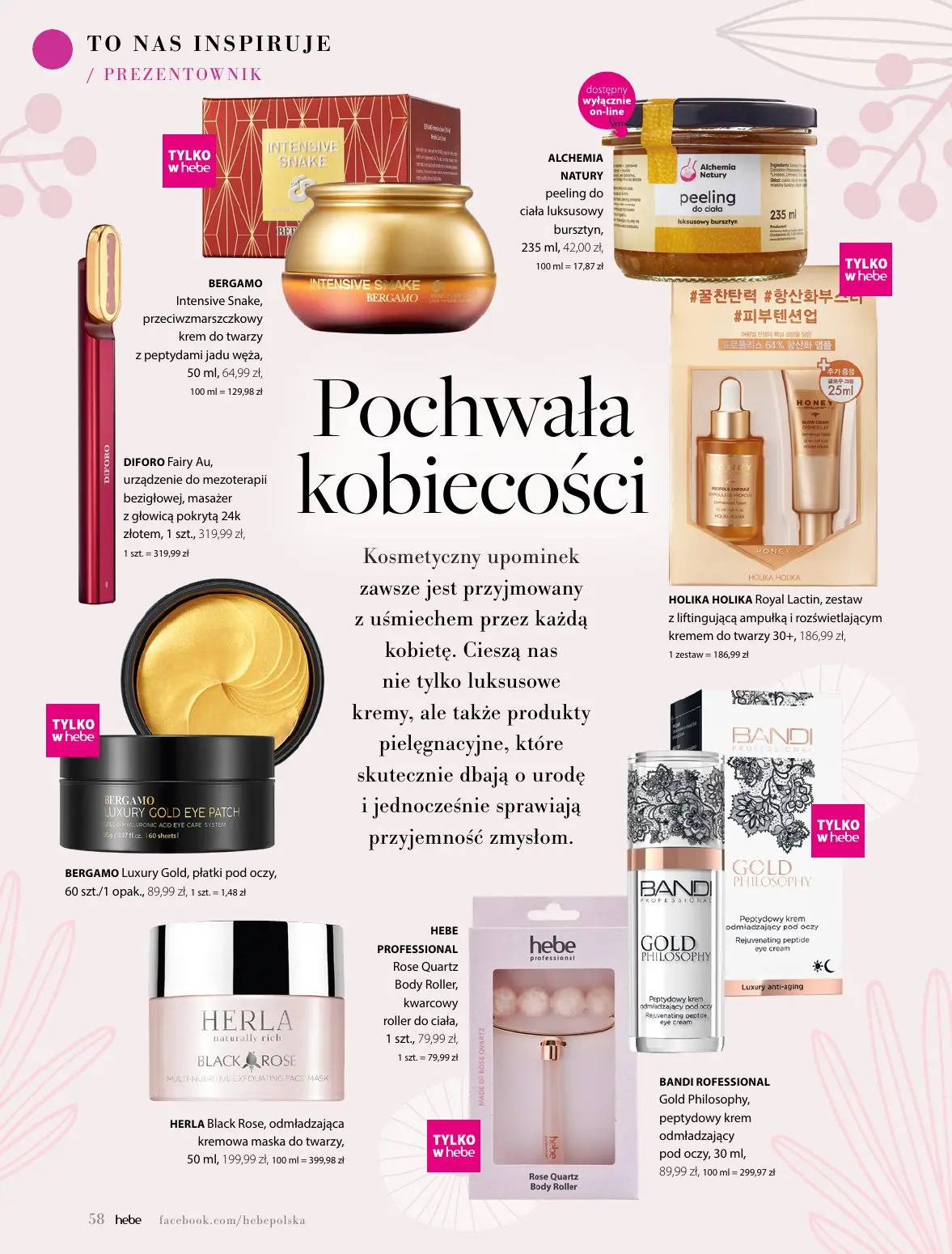 gazetka promocyjna hebe Sztuka celebrowania życia! - Strona 58