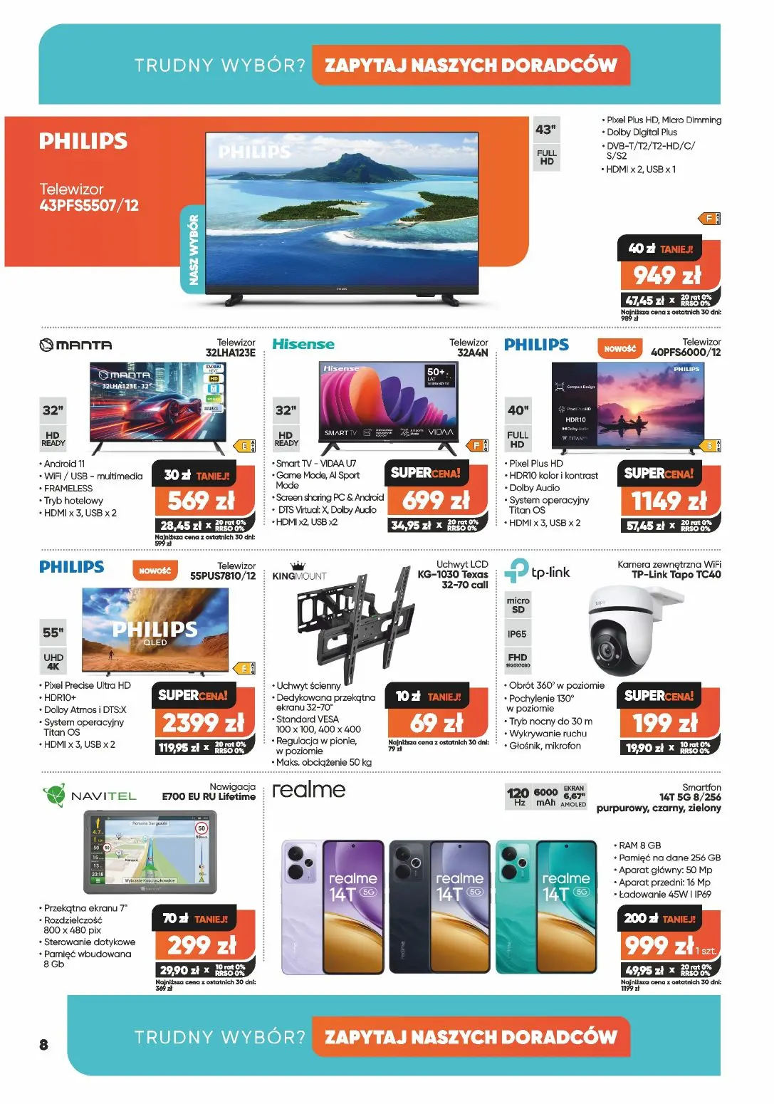 gazetka promocyjna max ELEKTRO Kierunek na rabat! - Strona 8