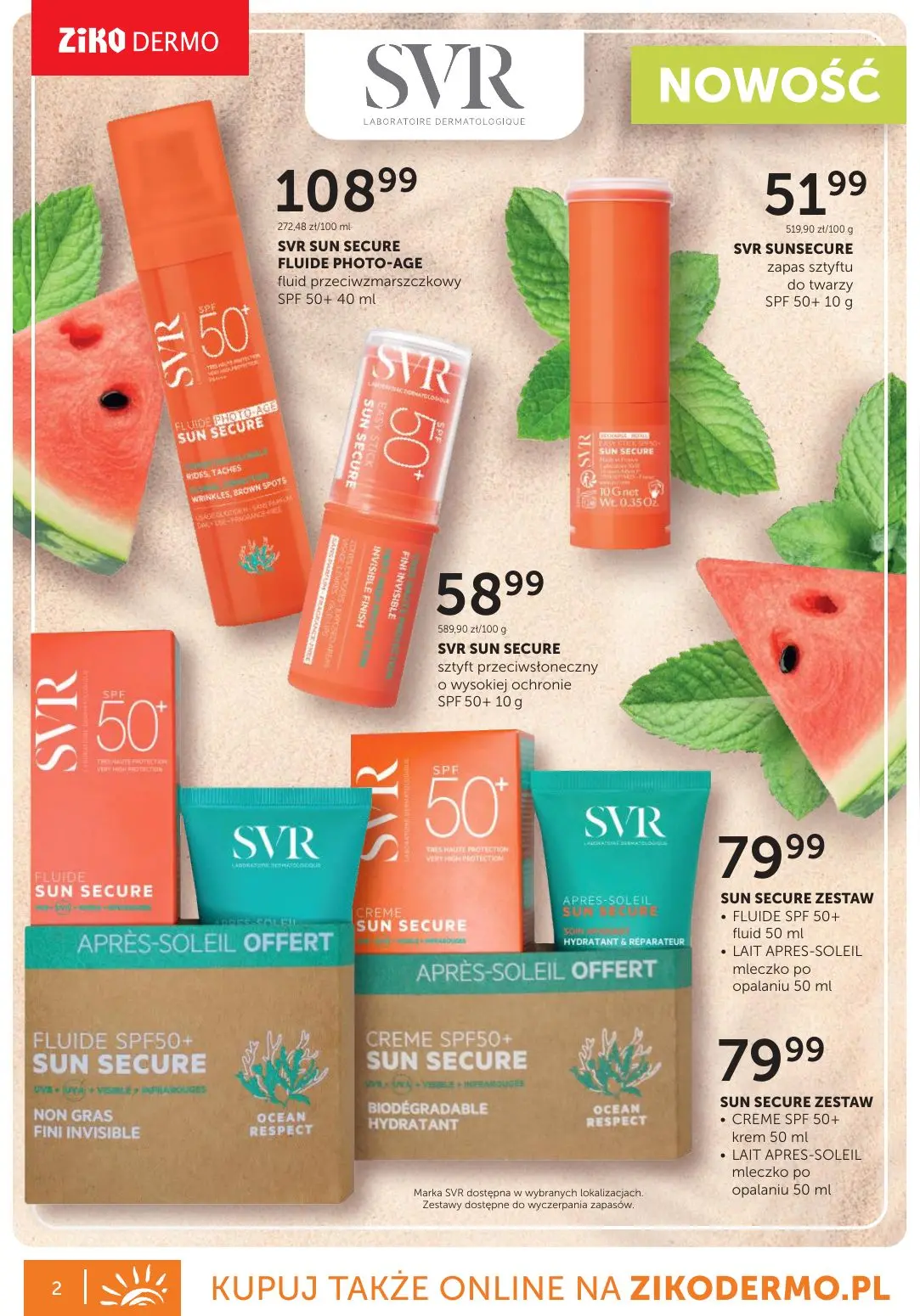 gazetka promocyjna Ziko Oferta słoneczna - Strona 2