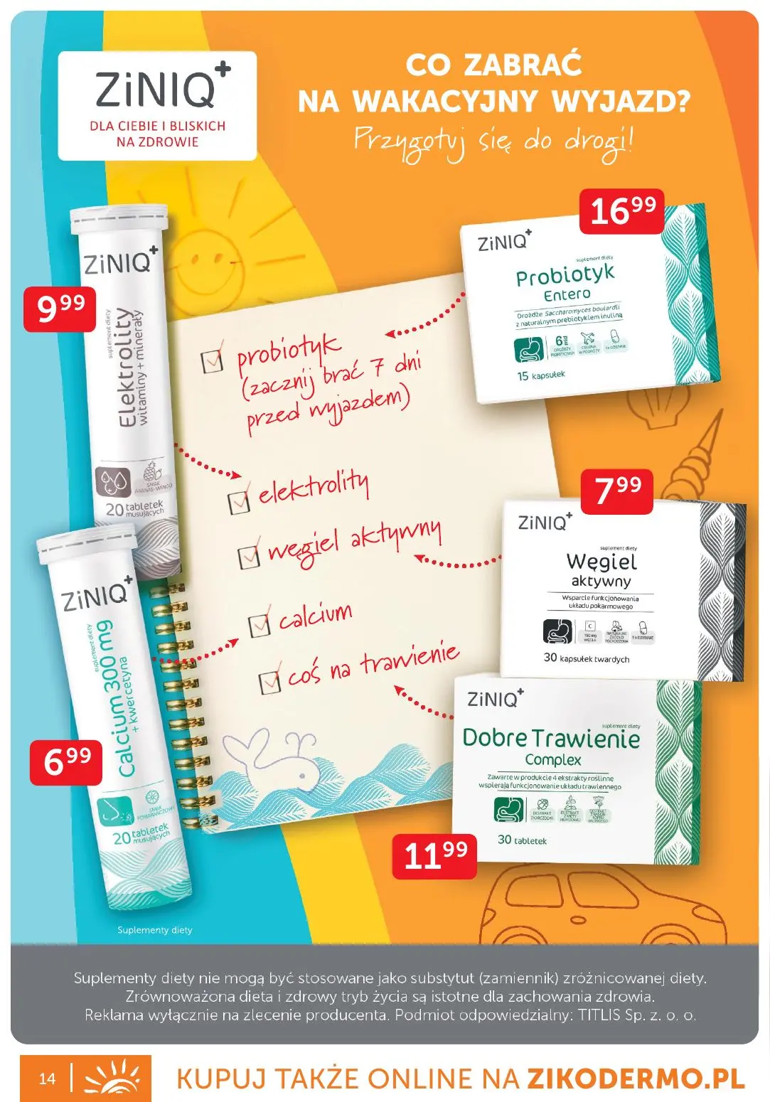 gazetka promocyjna Ziko Oferta słoneczna - Strona 14