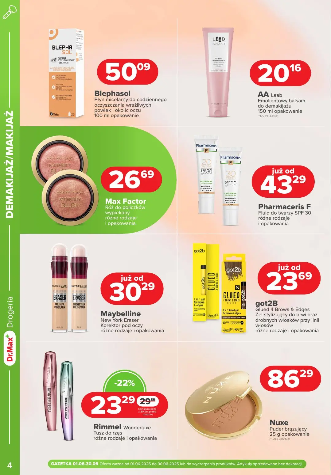 gazetka promocyjna Dr.Max Drogeria Drogeria - Strona 4