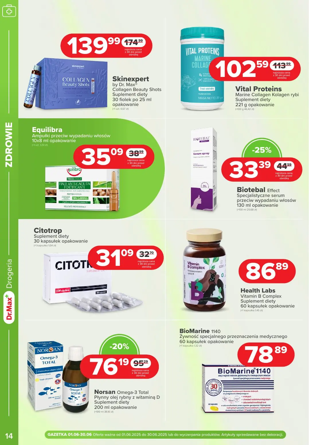 gazetka promocyjna Dr.Max Drogeria Drogeria - Strona 14