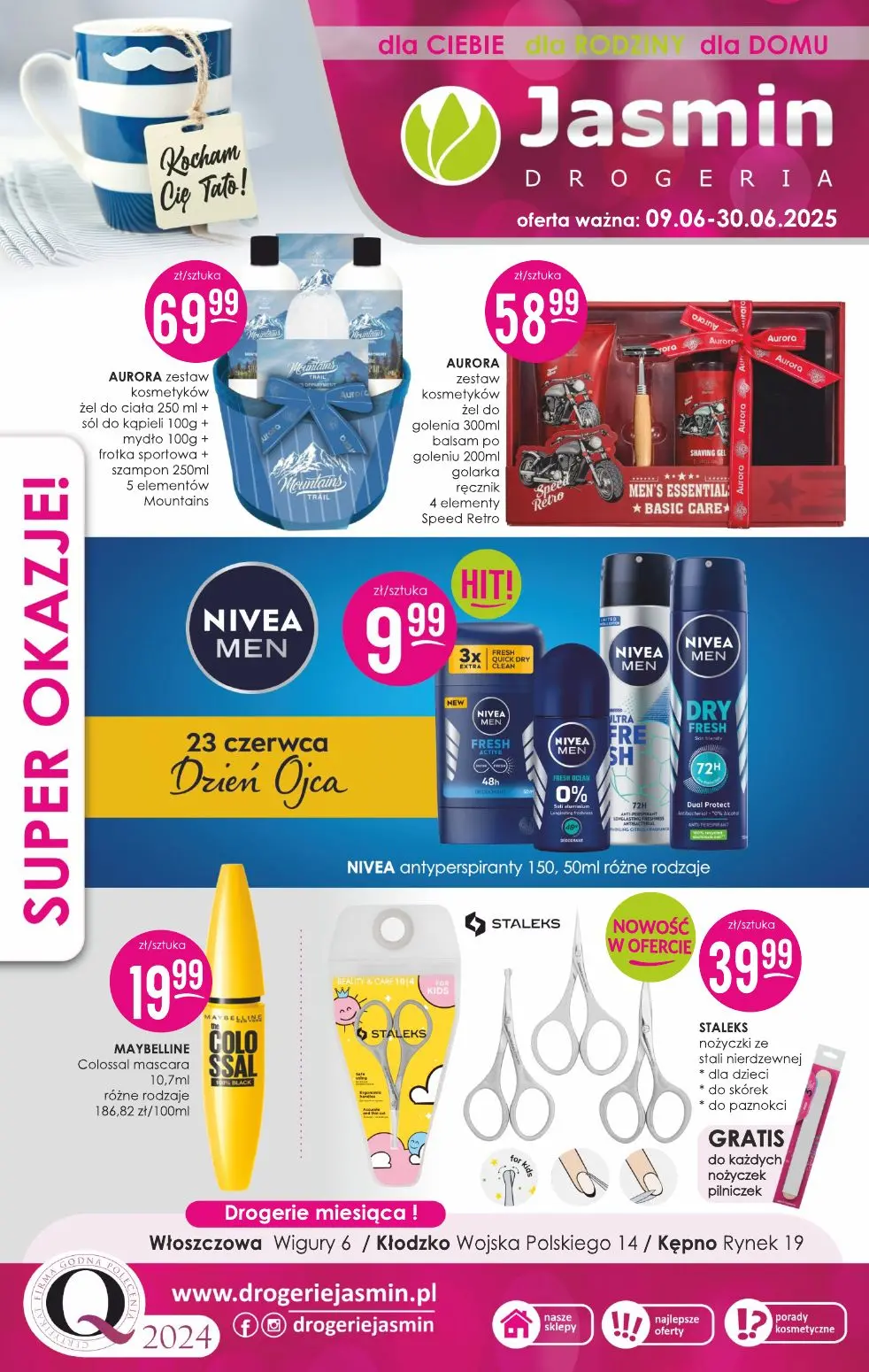 gazetka promocyjna DROGERIE JASMIN Super okazje! - Strona 1