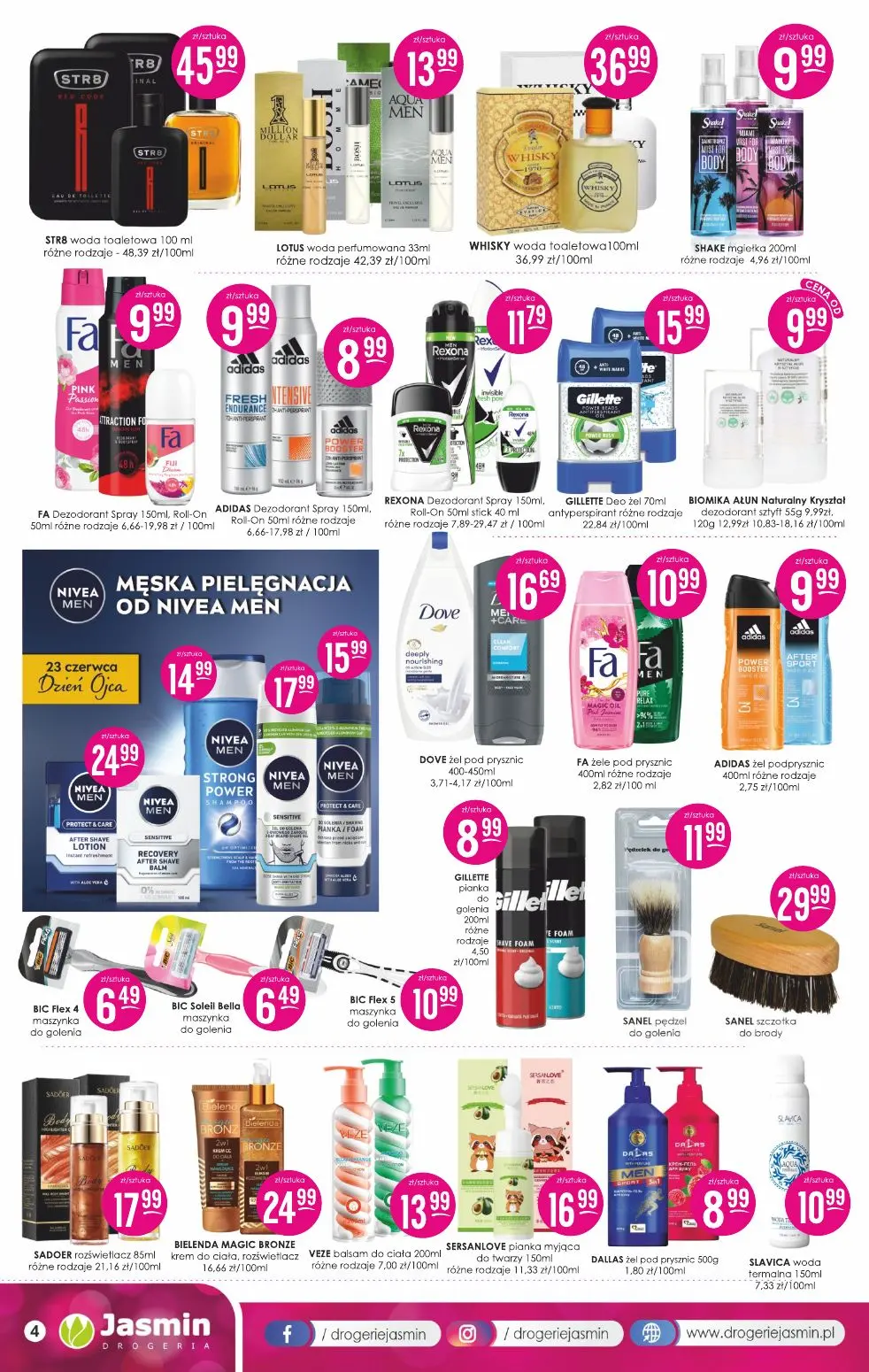 gazetka promocyjna DROGERIE JASMIN Super okazje! - Strona 4