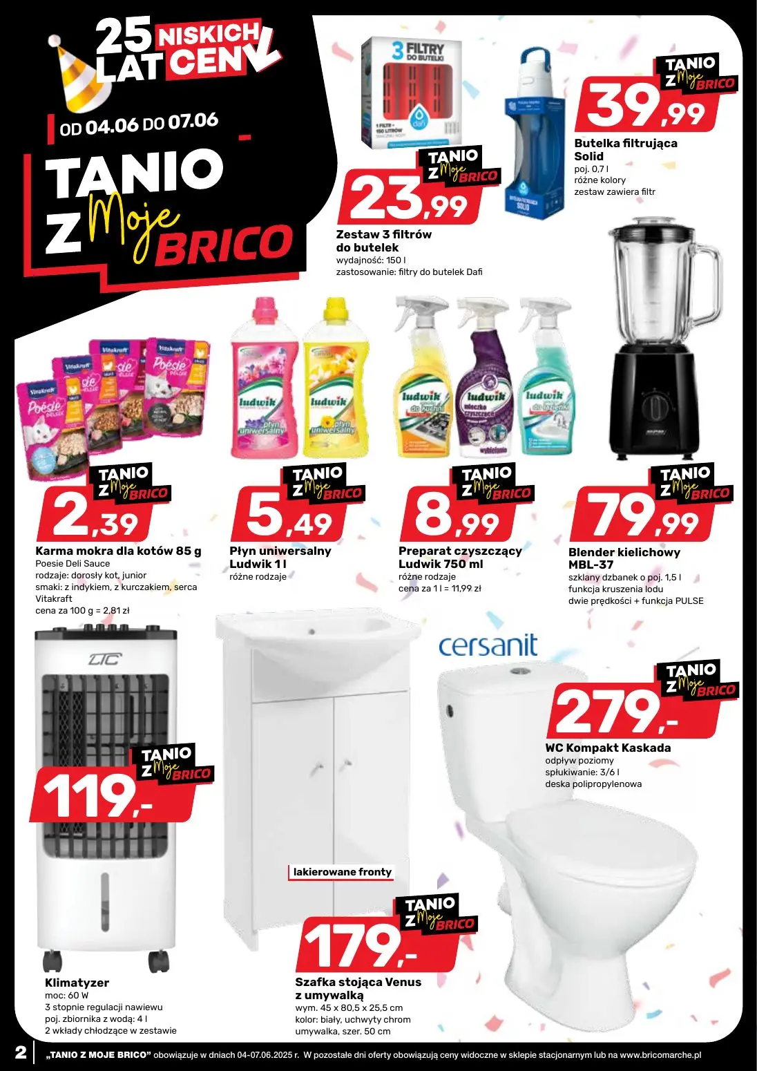 gazetka promocyjna BRICOMARCHE 25 lat niskich cen - Strona 2