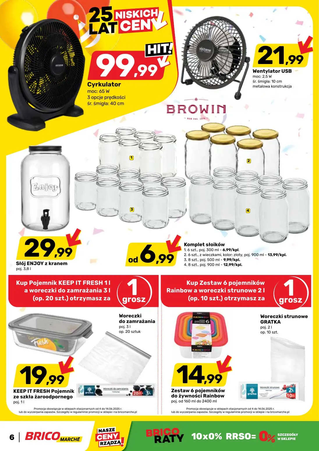 gazetka promocyjna BRICOMARCHE 25 lat niskich cen - Strona 6