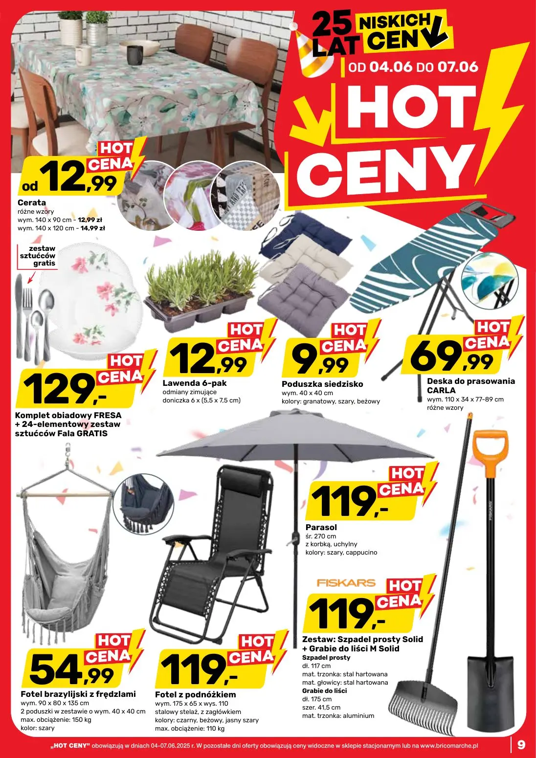 gazetka promocyjna BRICOMARCHE 25 lat niskich cen - Strona 9