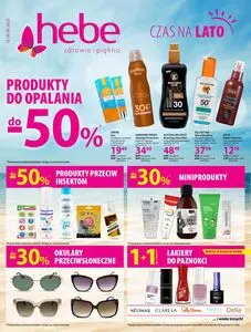 Gazetka promocyjna hebe, ważna od 2025-06-12 do 2025-06-30.