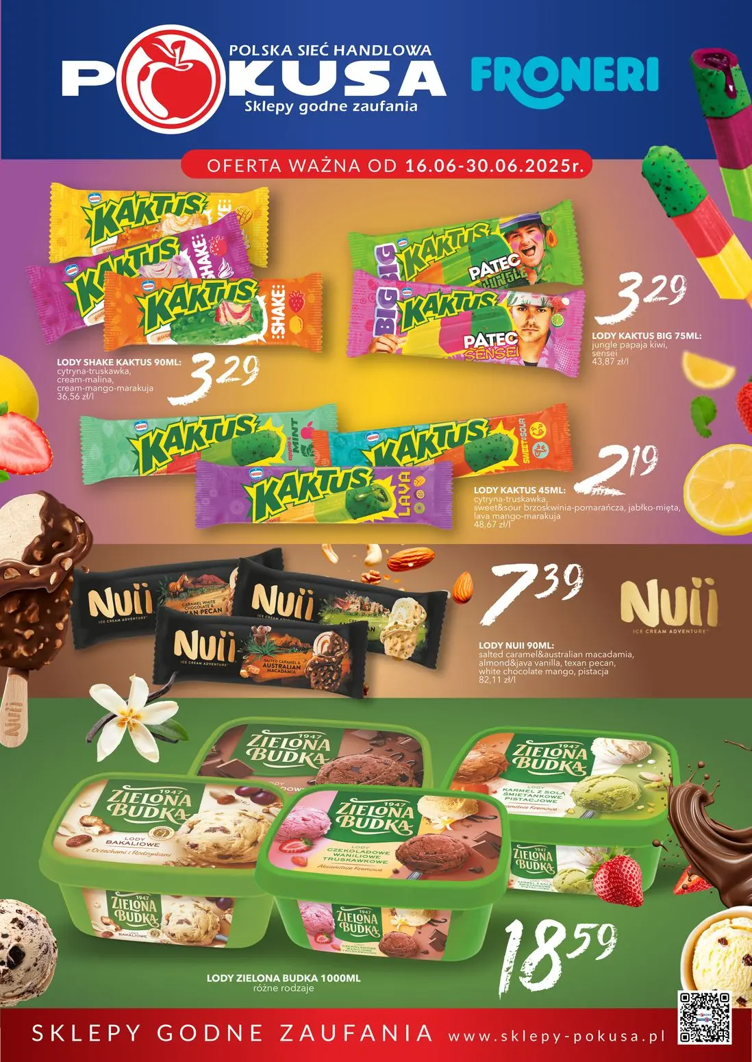 gazetka promocyjna Pokusa Froneri - Strona 1