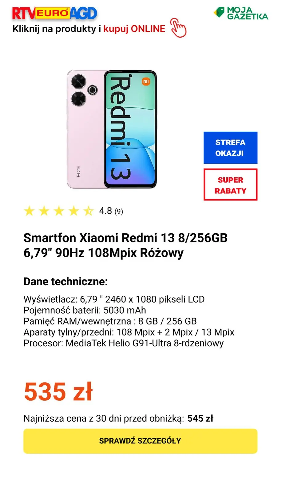 gazetka promocyjna RTV EURO AGD SUPERrabaty! - Strona 4
