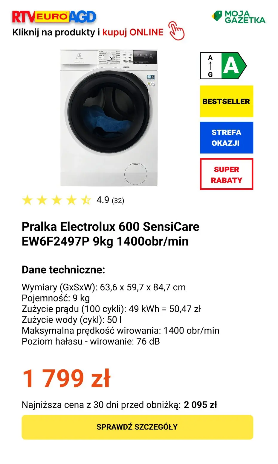 gazetka promocyjna RTV EURO AGD SUPERrabaty! - Strona 14