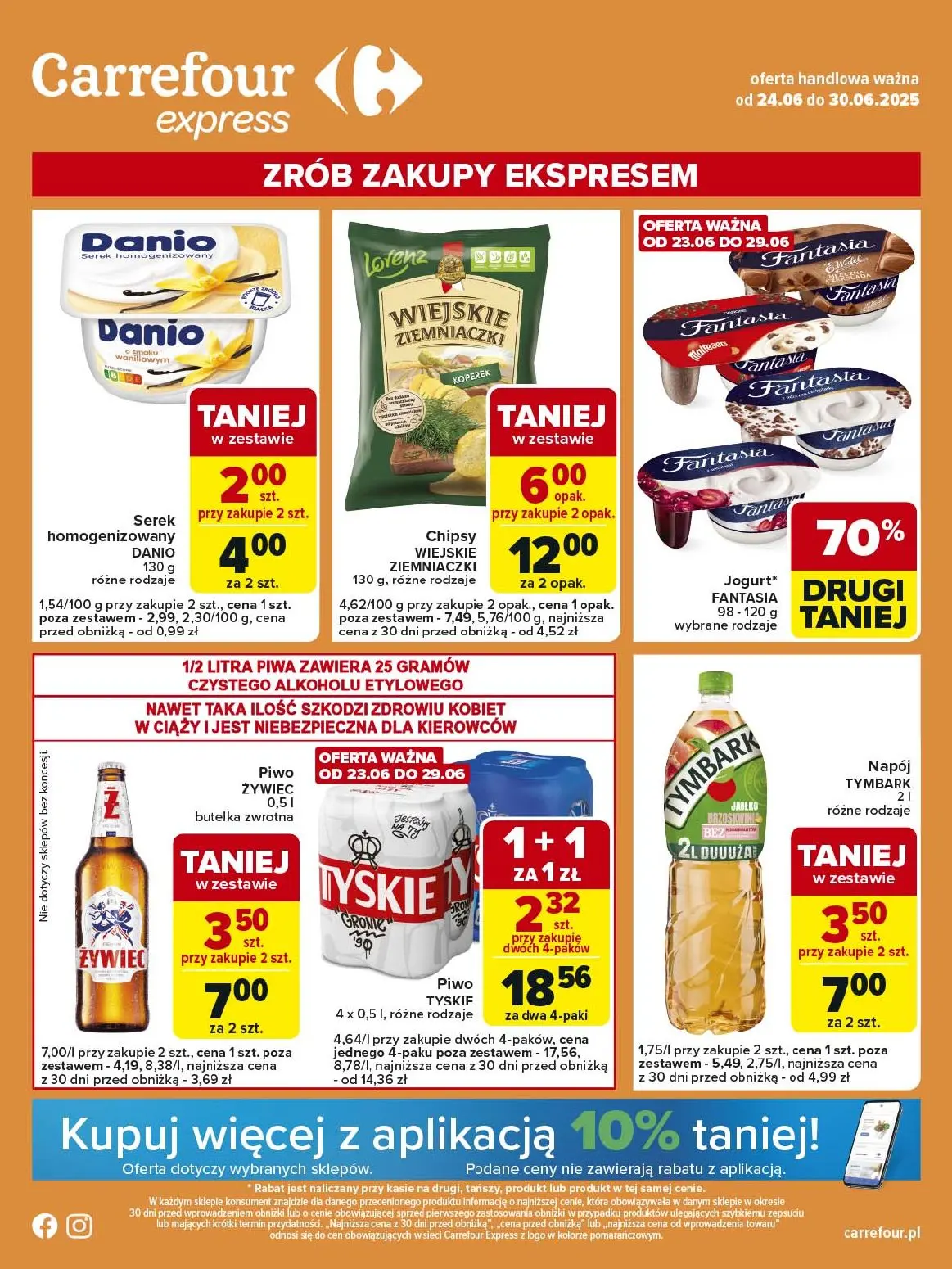gazetka promocyjna Carrefour Express Zrób zakupy ekspresem - Strona 1