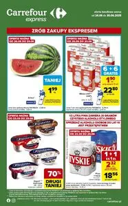 Gazetka promocyjna Carrefour Express, ważna od 2025-06-24 do 2025-06-30.
