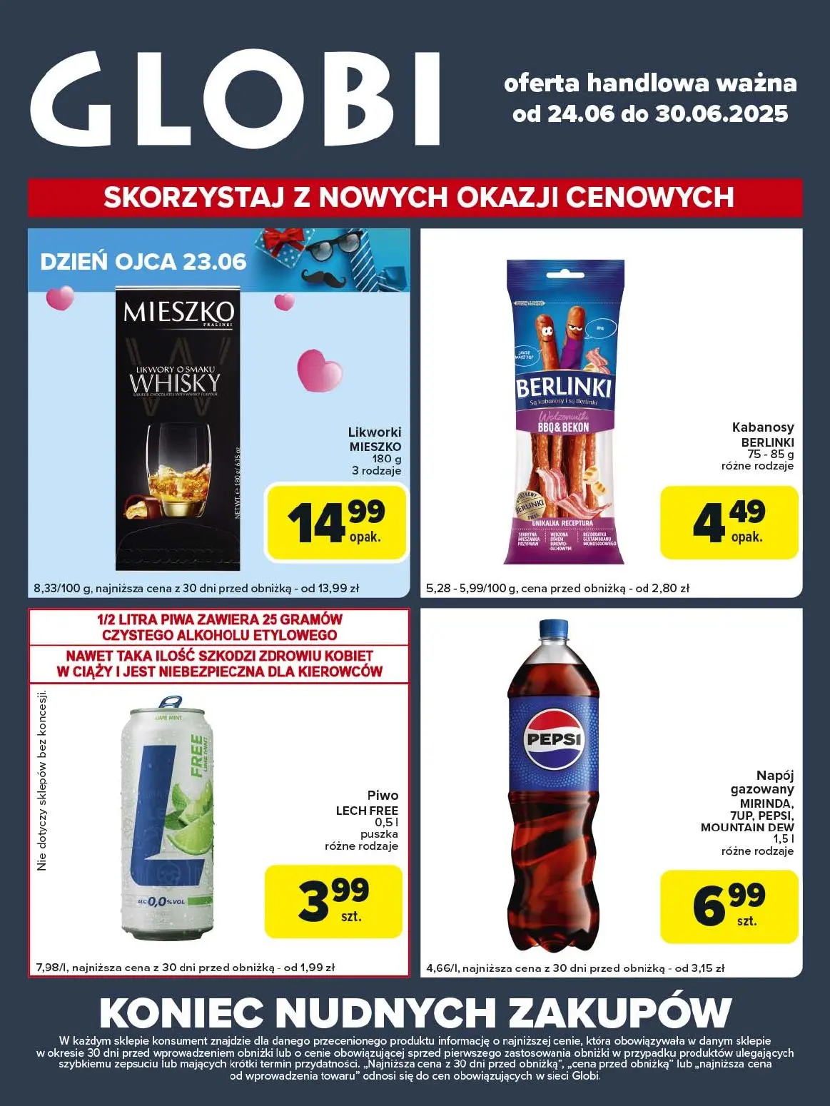 gazetka promocyjna Globi Koniec nudnych zakupów - Strona 1