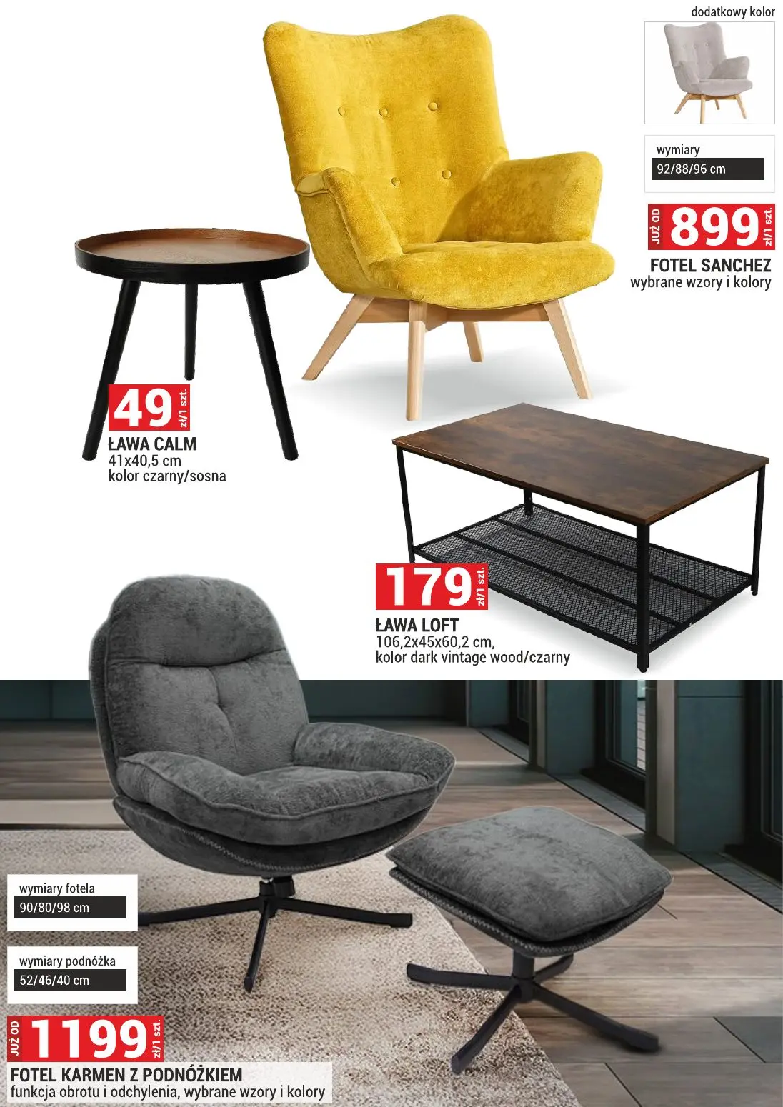 gazetka promocyjna Merkury Market Meble - Wypoczynki - Materace - Strona 13