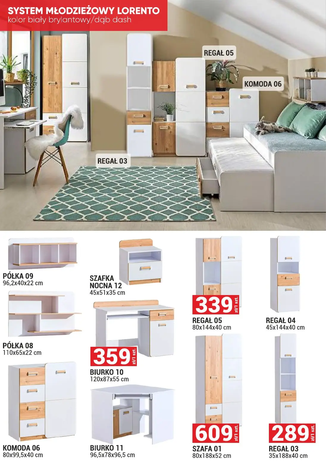 gazetka promocyjna Merkury Market Meble - Wypoczynki - Materace - Strona 22