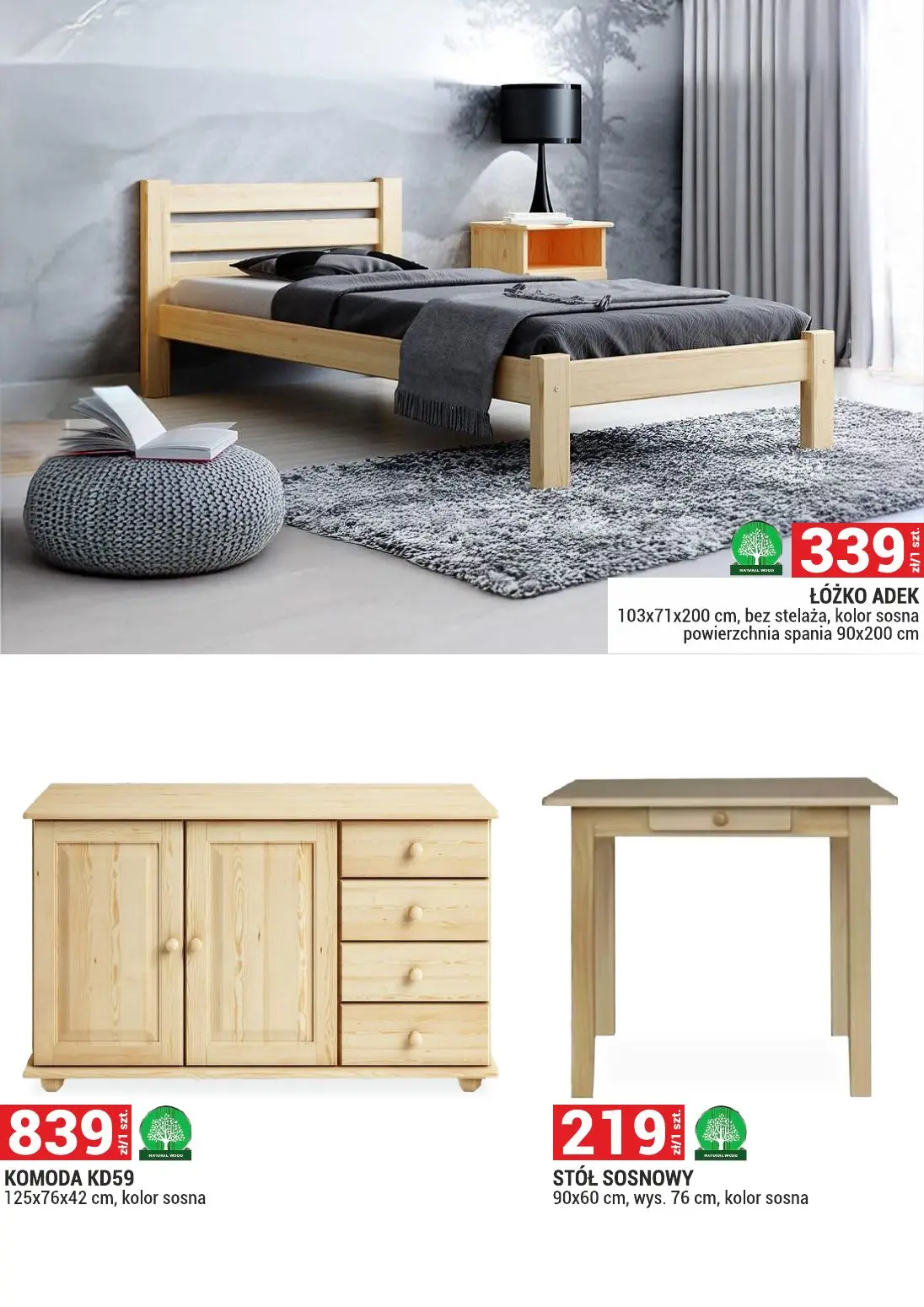 gazetka promocyjna Merkury Market Meble - Wypoczynki - Materace - Strona 32