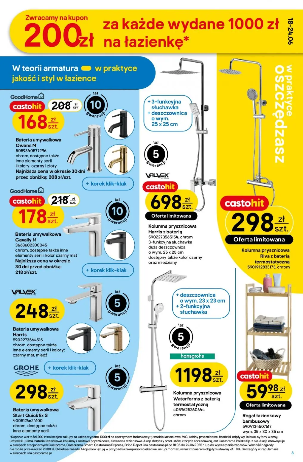 gazetka promocyjna castorama Domowe spa - Strona 3