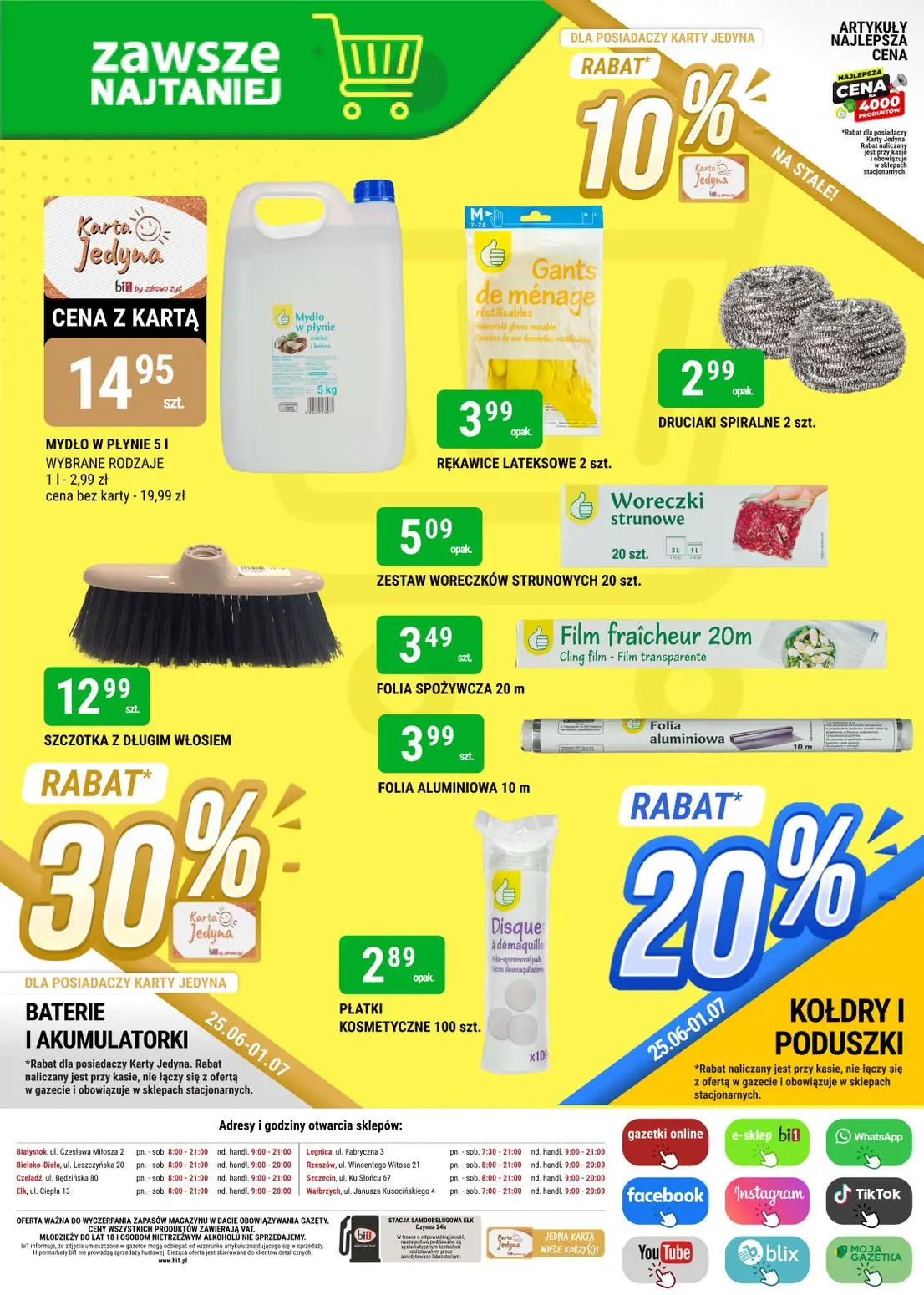 gazetka promocyjna bi1 Ełk, Rzeszów - Strona 26