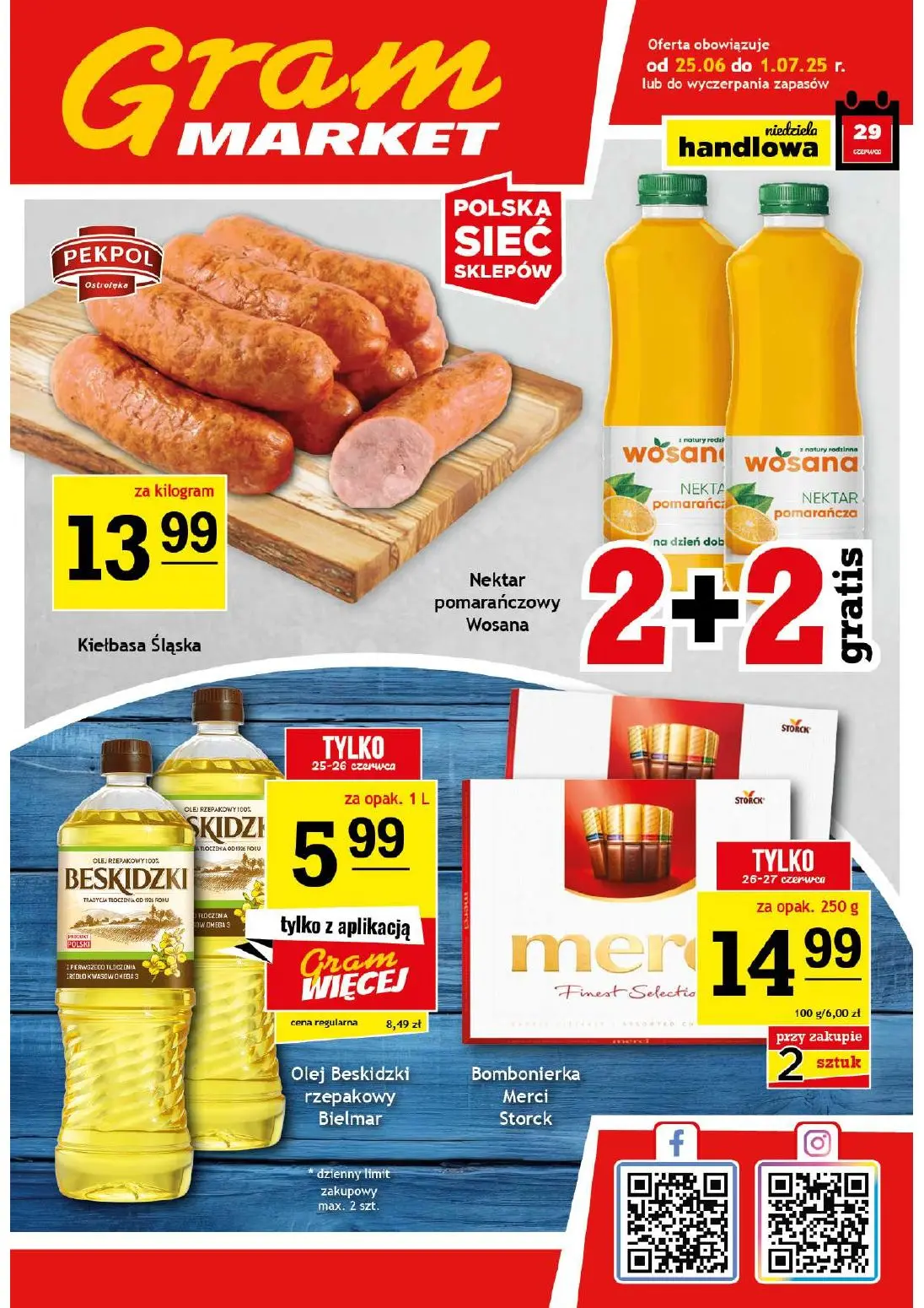 gazetka promocyjna Gram Market Polska sieć sklepów - Strona 1