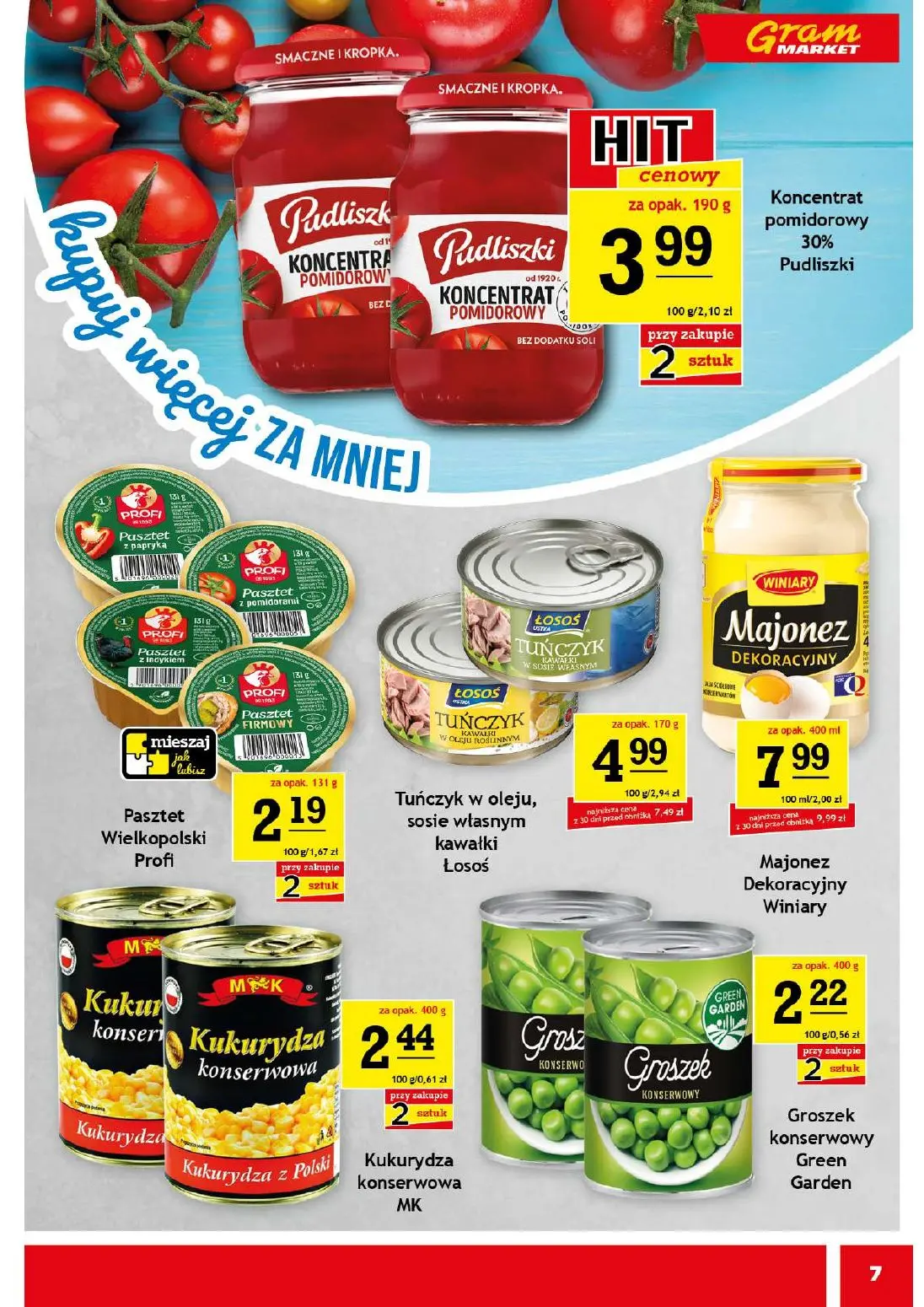 gazetka promocyjna Gram Market Polska sieć sklepów - Strona 7