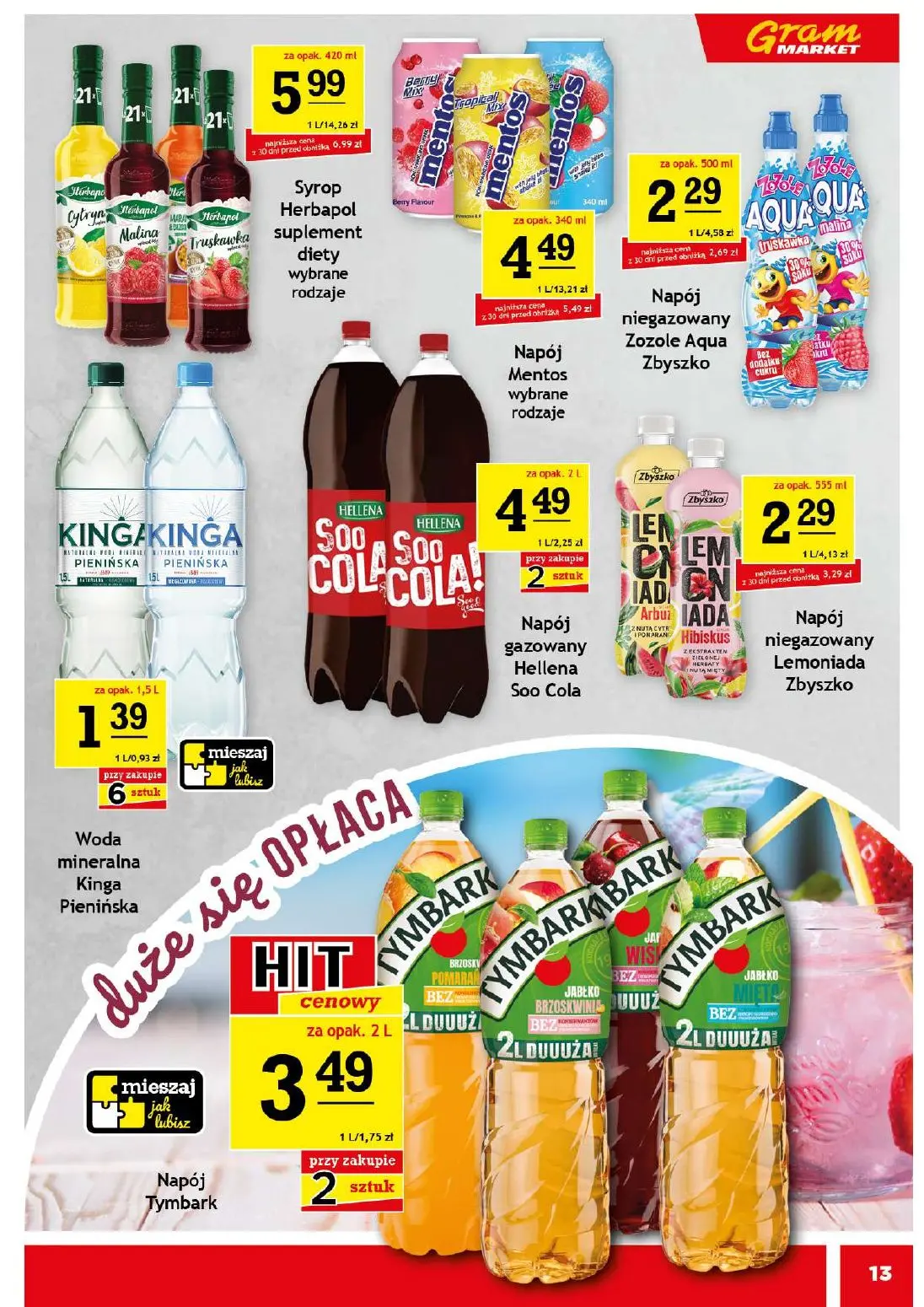 gazetka promocyjna Gram Market Polska sieć sklepów - Strona 13