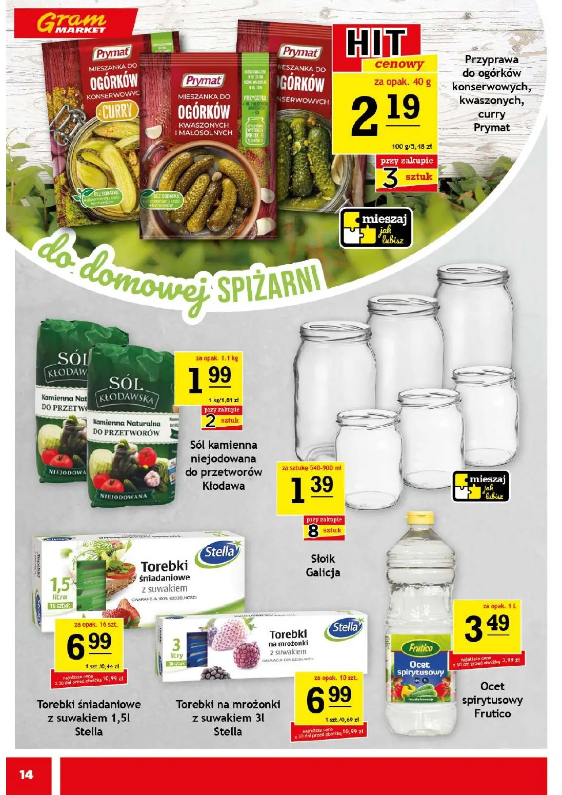 gazetka promocyjna Gram Market Polska sieć sklepów - Strona 14