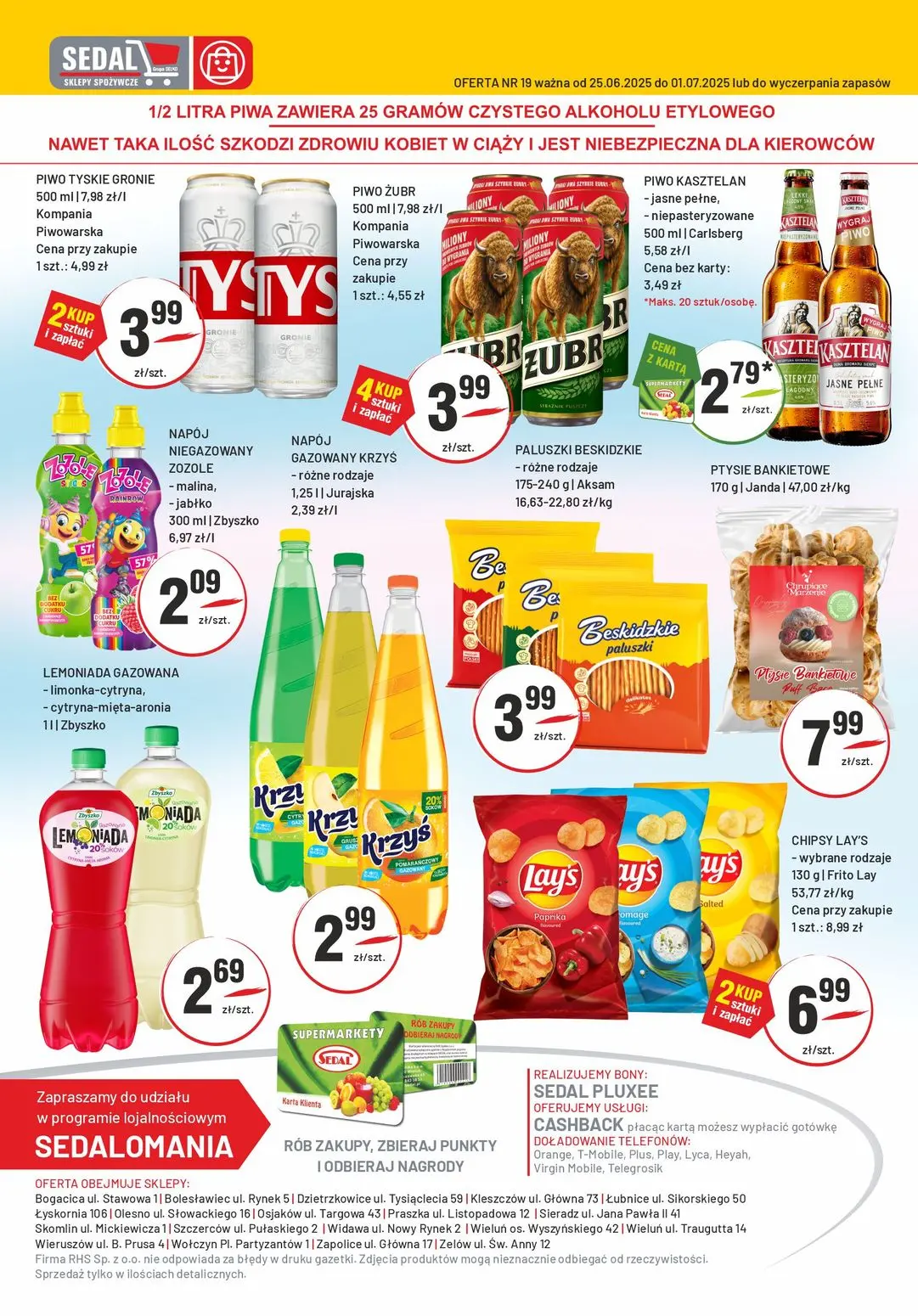 gazetka promocyjna Sedal Sklepy spożywcze - Strona 4