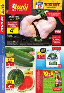 Gazetka promocyjna Twój Market, ważna od 2025-06-25 do 2025-07-01.