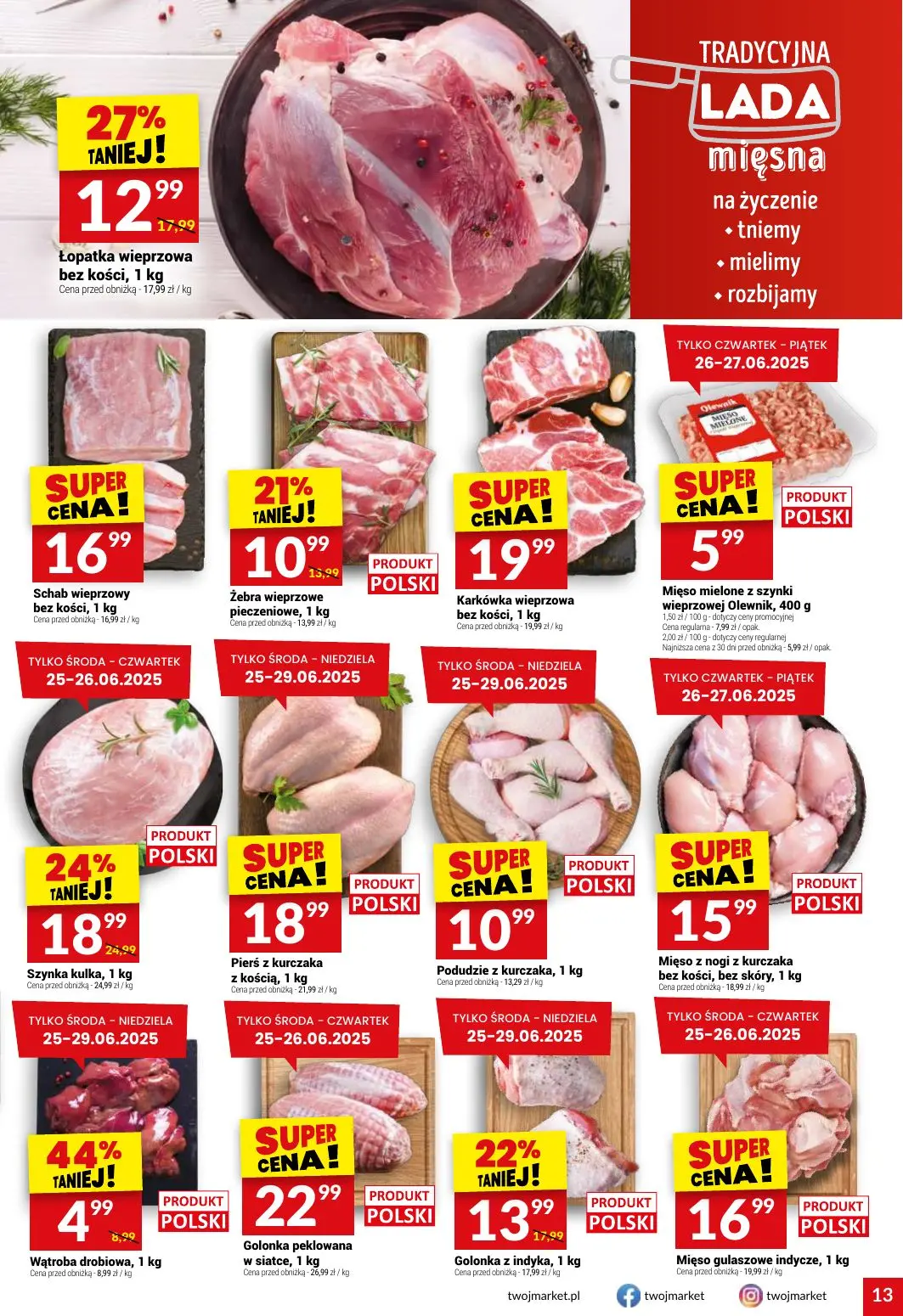 gazetka promocyjna Twój Market Cenowe hity! - Strona 13