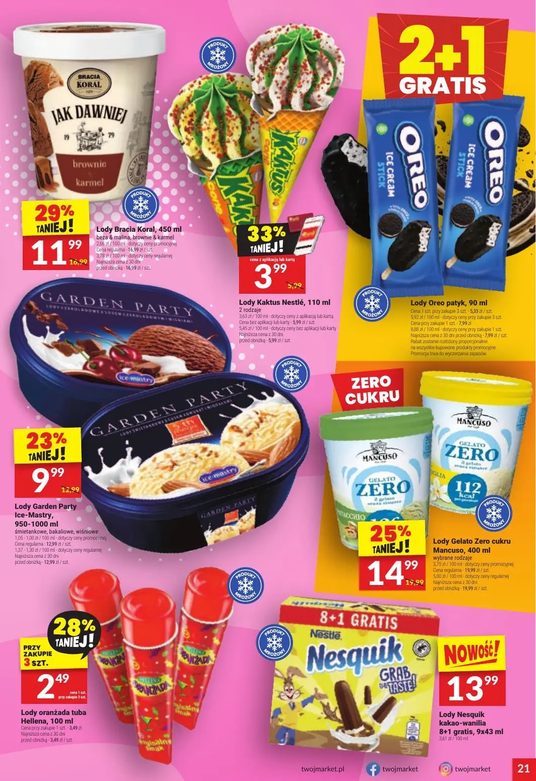 gazetka promocyjna Twój Market Cenowe hity! - Strona 21