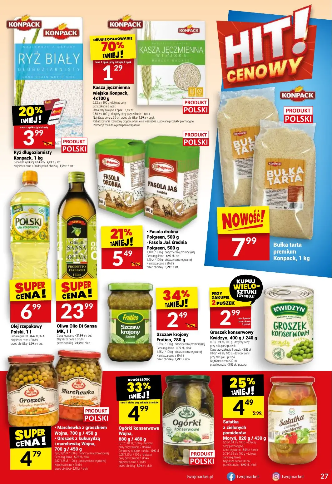 gazetka promocyjna Twój Market Cenowe hity! - Strona 27