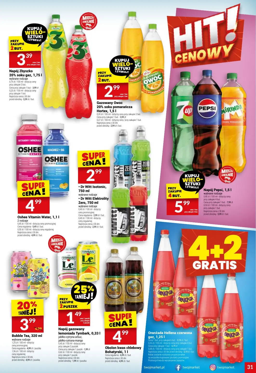 gazetka promocyjna Twój Market Cenowe hity! - Strona 31