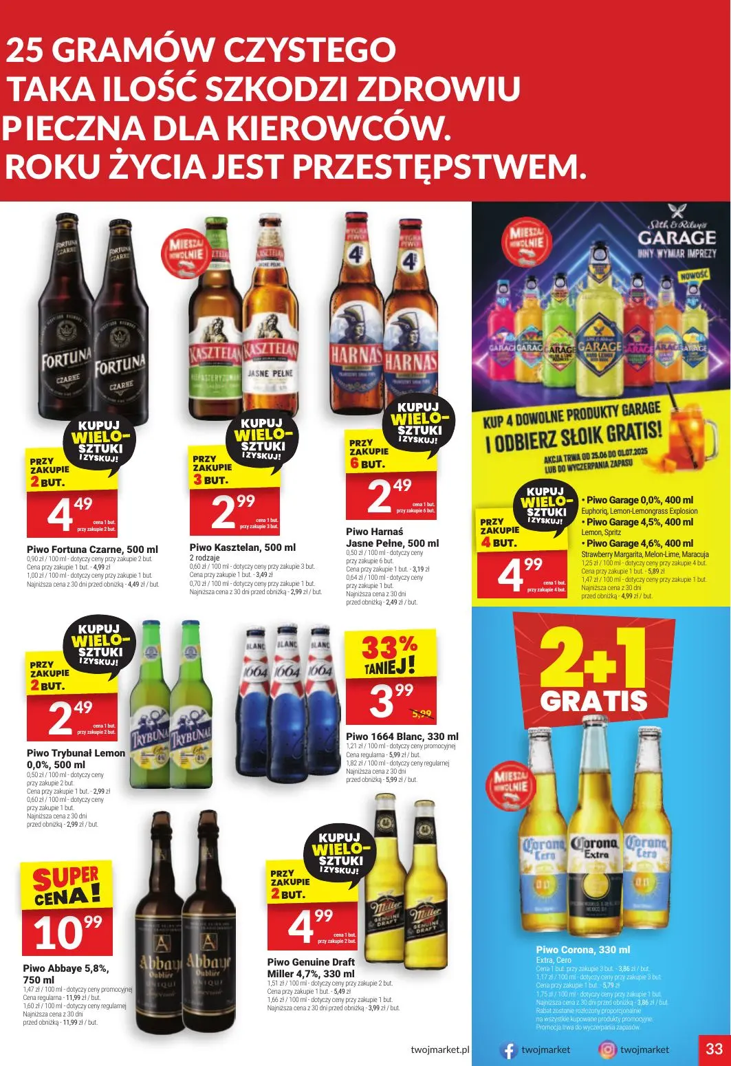 gazetka promocyjna Twój Market Cenowe hity! - Strona 33