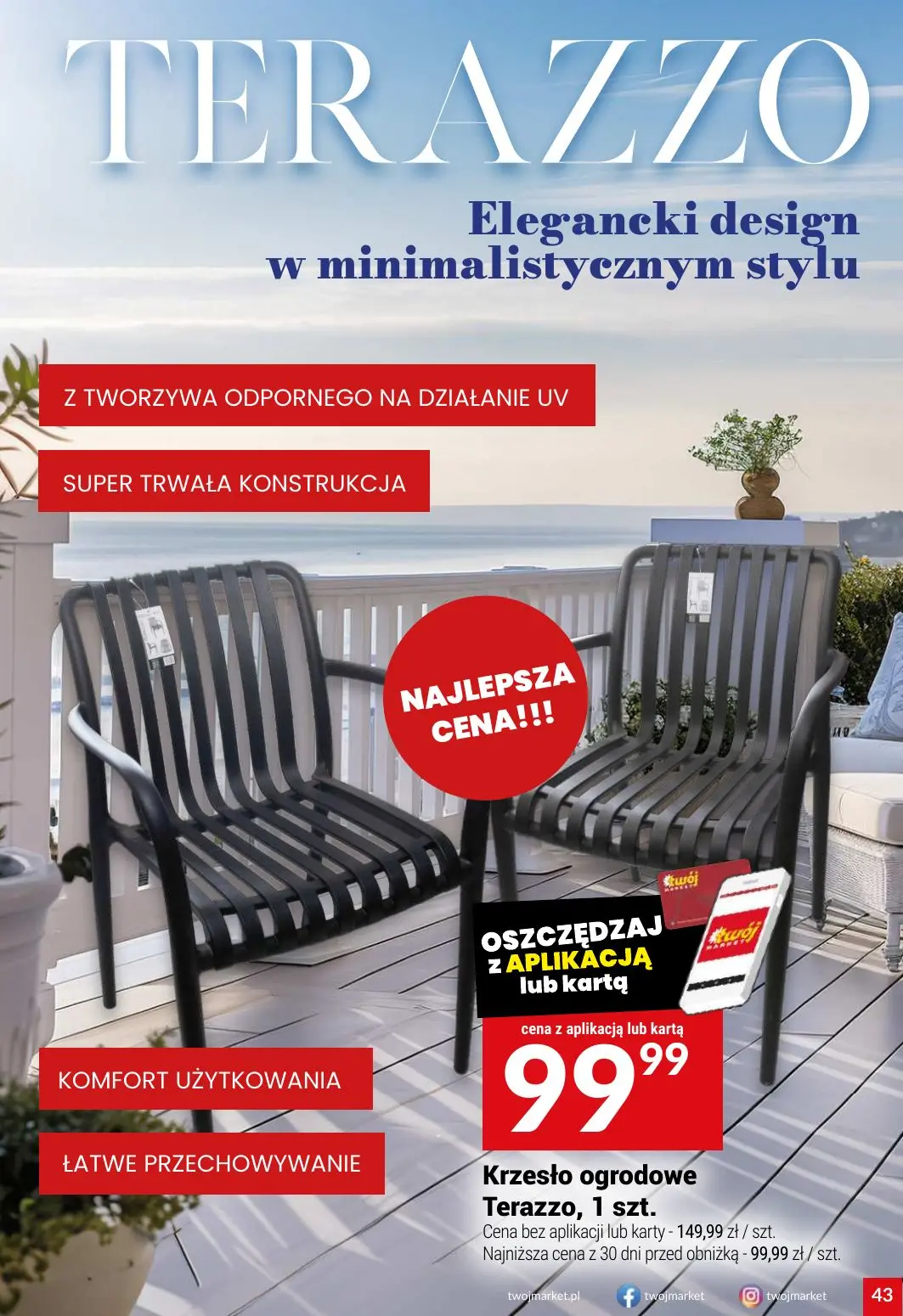 gazetka promocyjna Twój Market Cenowe hity! - Strona 43