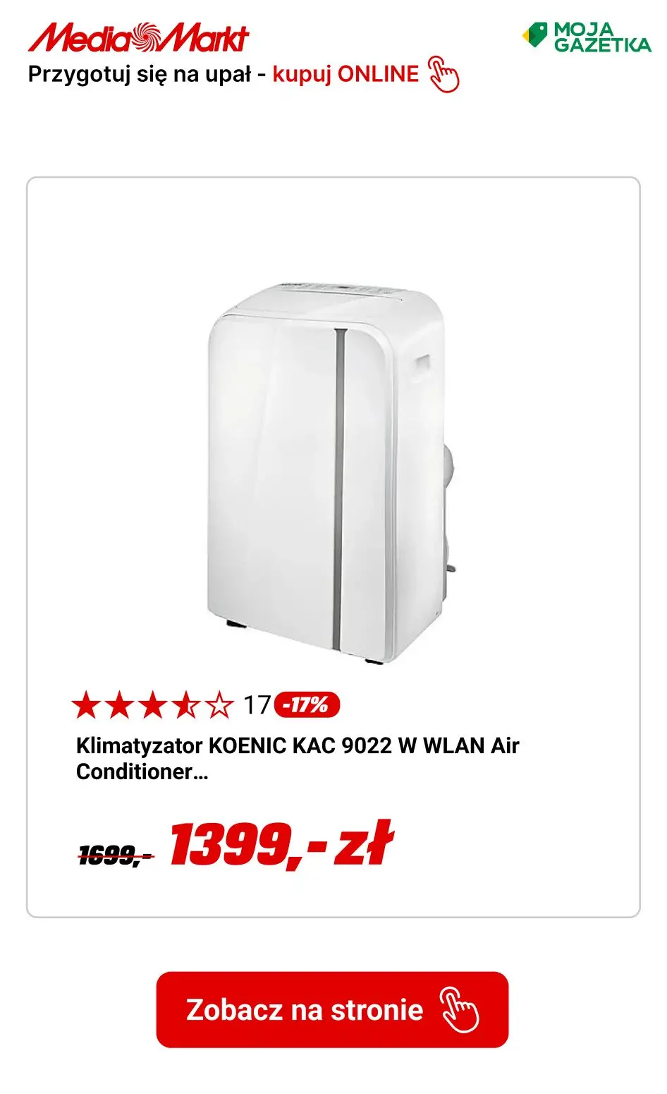 gazetka promocyjna Media Markt Chłodzące OKAZJE na upalne dni! - Strona 8