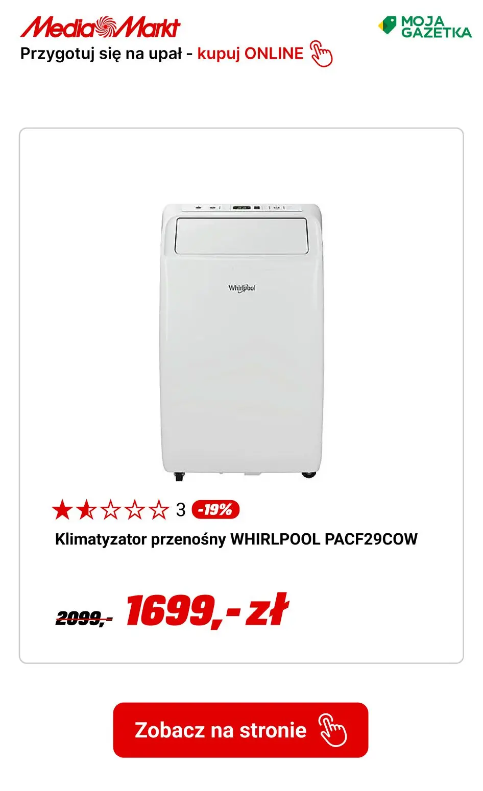 gazetka promocyjna Media Markt Chłodzące OKAZJE na upalne dni! - Strona 9